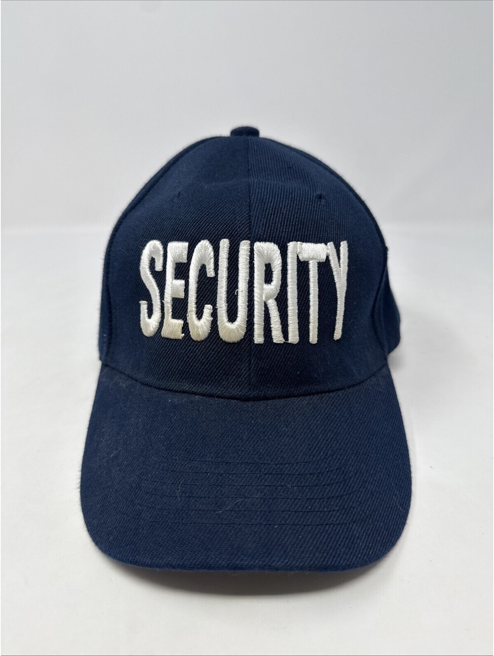 Security Adult Adjustable Ball Cap Preowned One Size Fits Most